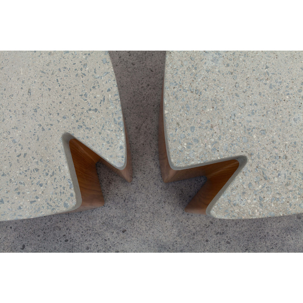 Pacman Coffee Table - The "Pacman" coffee table with a wooden base and concrete ... : 4.7 out of 5 stars.